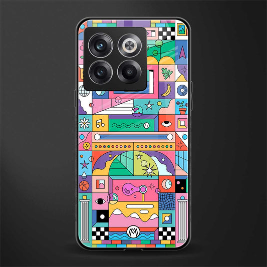 jamie's illustration back phone cover | glass case for oneplus 10t