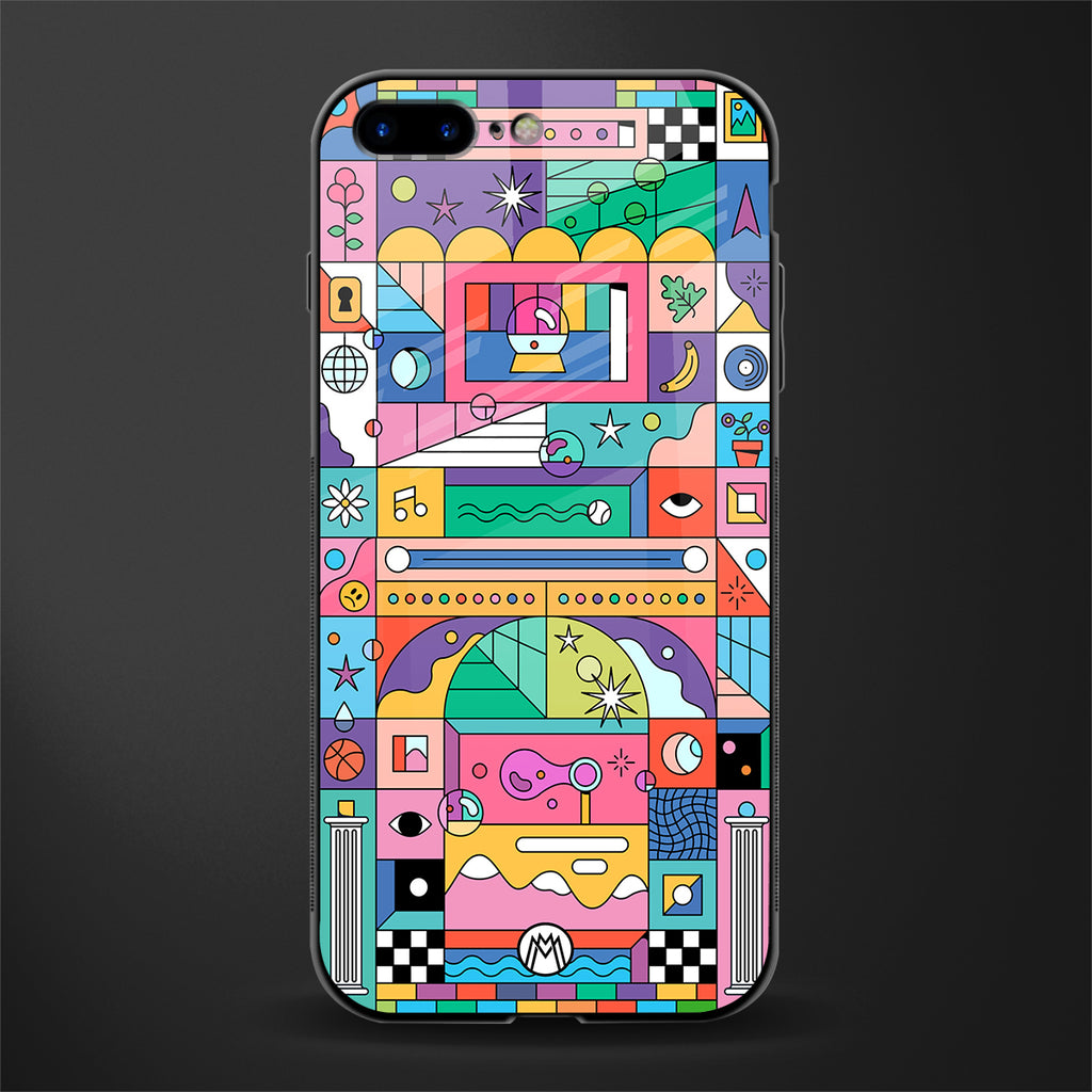 jamie's illustration glass case for iphone 8 plus image