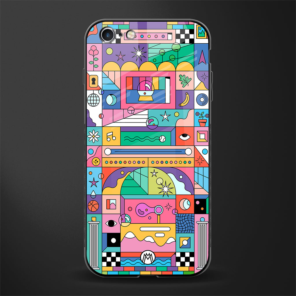 jamie's illustration glass case for iphone 6 plus image