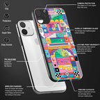 jamie's illustration glass case for oppo a54 image-4