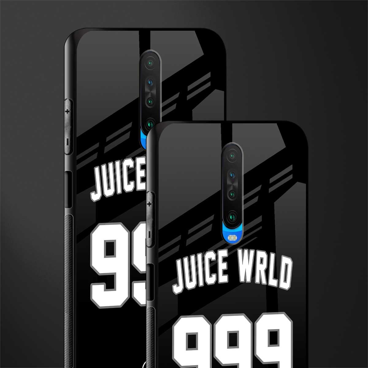 juice wrld 999 glass case for poco x2 image-2