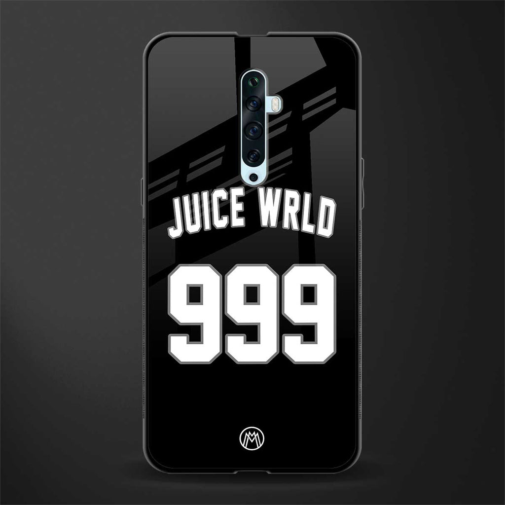 juice wrld 999 glass case for oppo reno 2f image