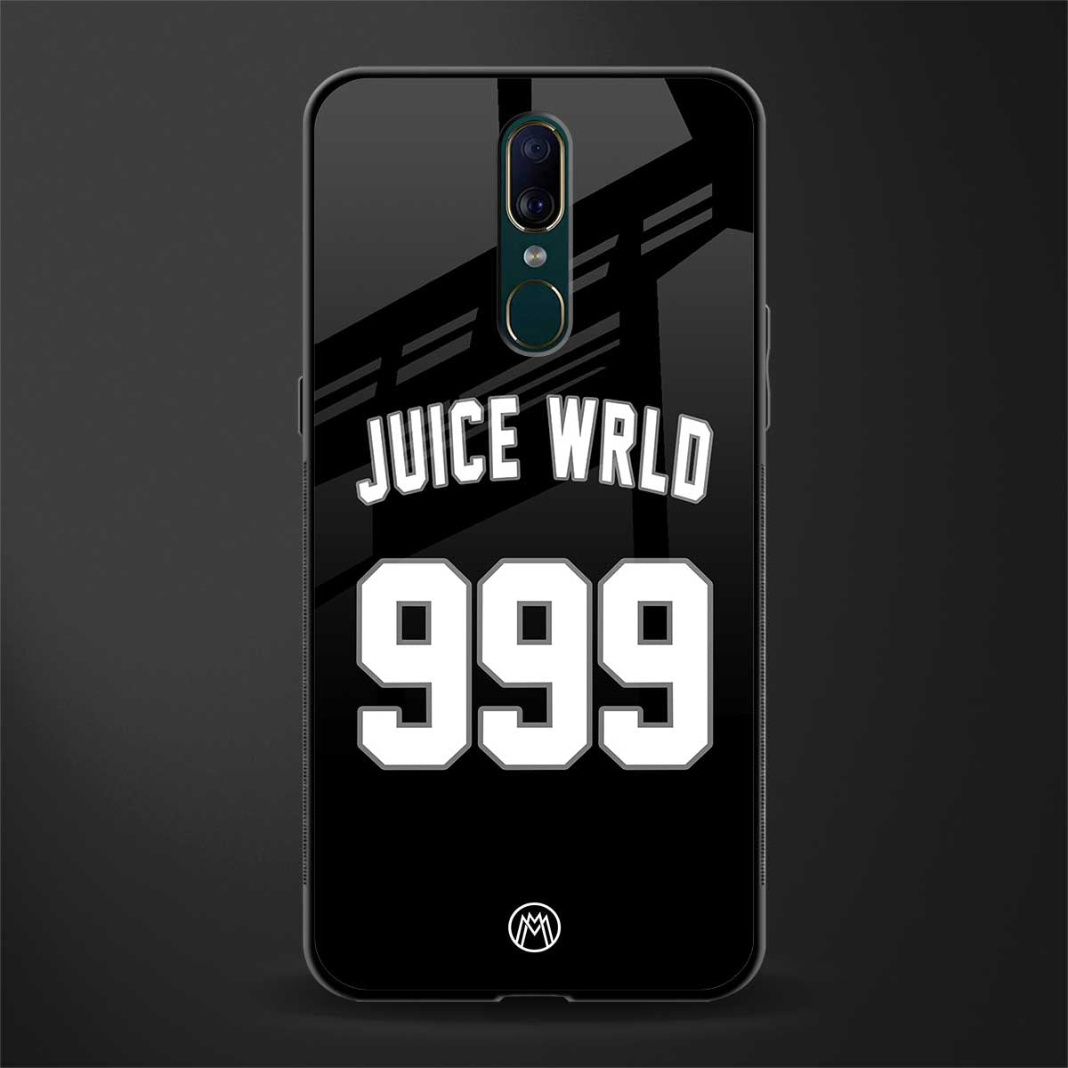 juice wrld 999 glass case for oppo a9 image