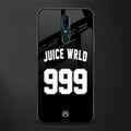 juice wrld 999 glass case for oppo f11 image