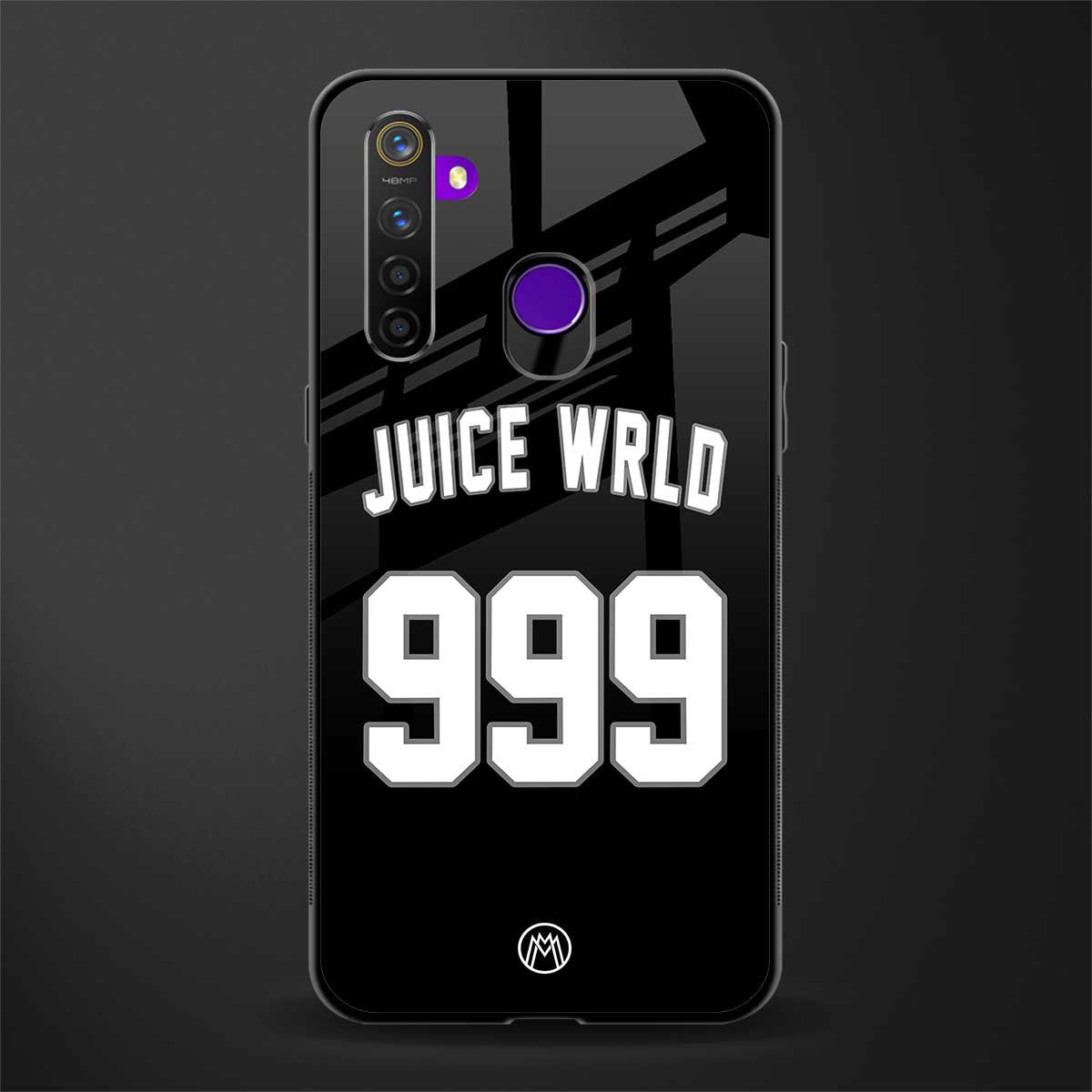 juice wrld 999 glass case for realme 5i image