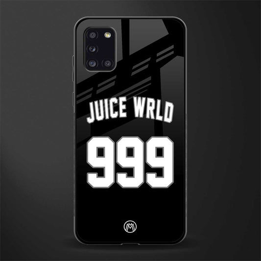 juice wrld 999 glass case for samsung galaxy a31 image