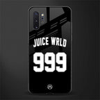 juice wrld 999 glass case for samsung galaxy note 10 plus image