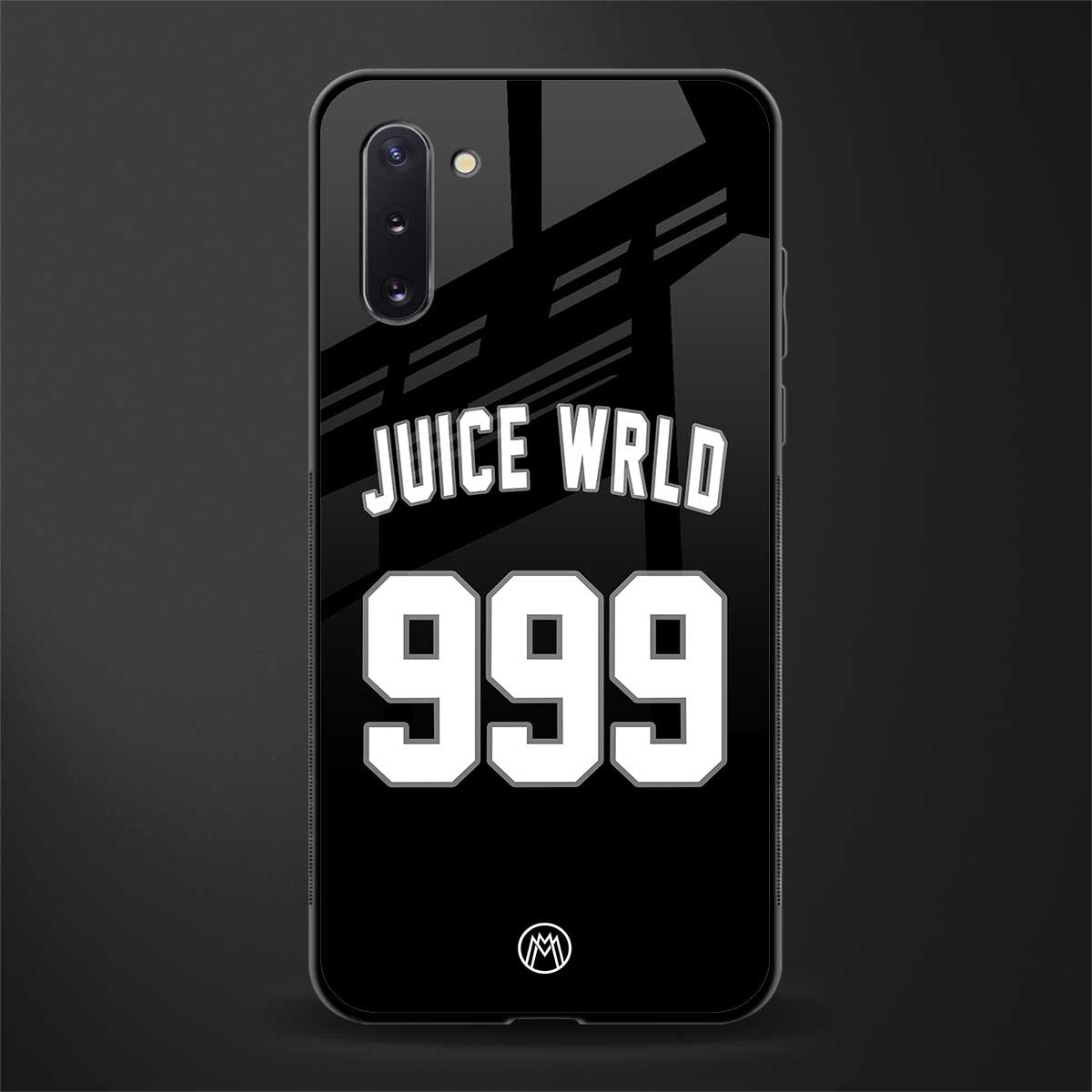 juice wrld 999 glass case for samsung galaxy note 10 image