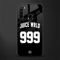 juice wrld 999 glass case for redmi note 8 image