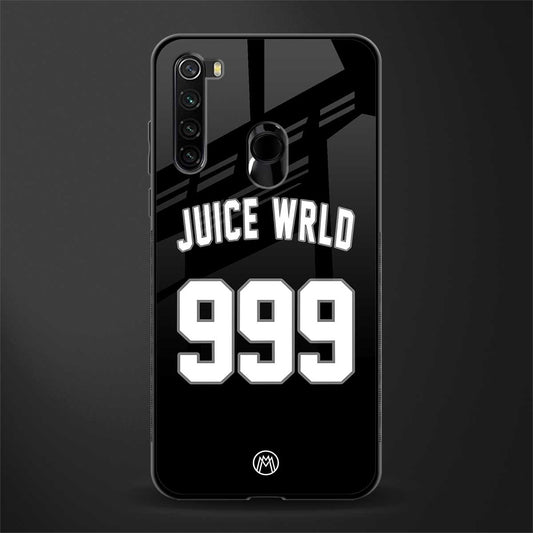 juice wrld 999 glass case for redmi note 8 image
