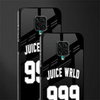 juice wrld 999 glass case for redmi note 9 pro image-2