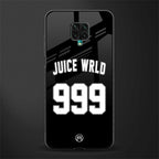 juice wrld 999 glass case for redmi note 9 pro image