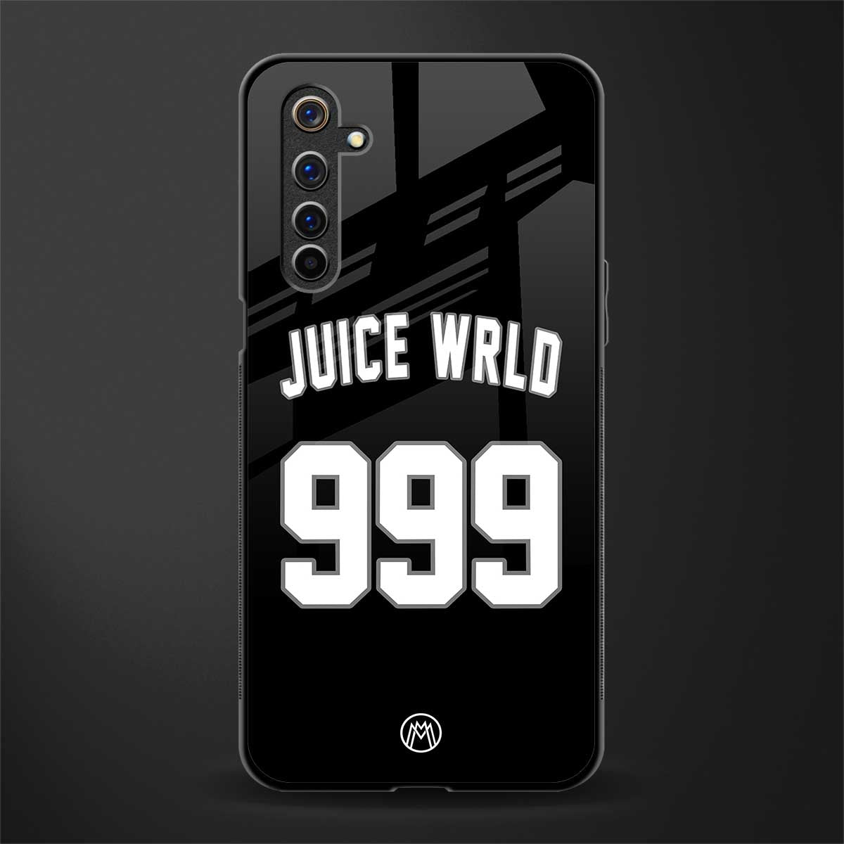juice wrld 999 glass case for realme 6 image
