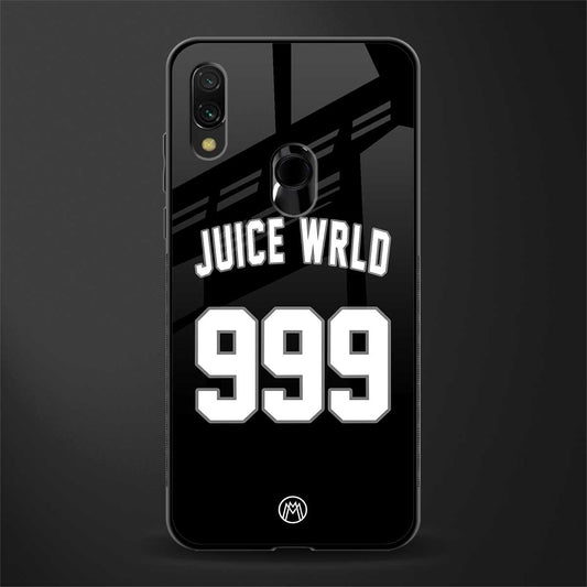 juice wrld 999 glass case for redmi note 7 image