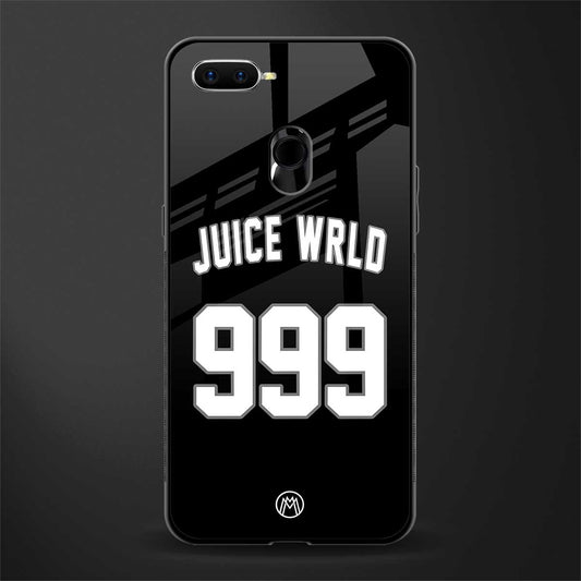 juice wrld 999 glass case for oppo a7 image