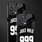 juice wrld 999 back phone cover | glass case for realme 9 pro 5g
