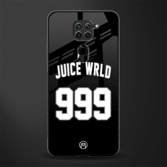 juice wrld 999 glass case for redmi note 9 image