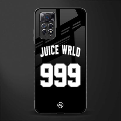 juice wrld 999 glass case for redmi note 11s image