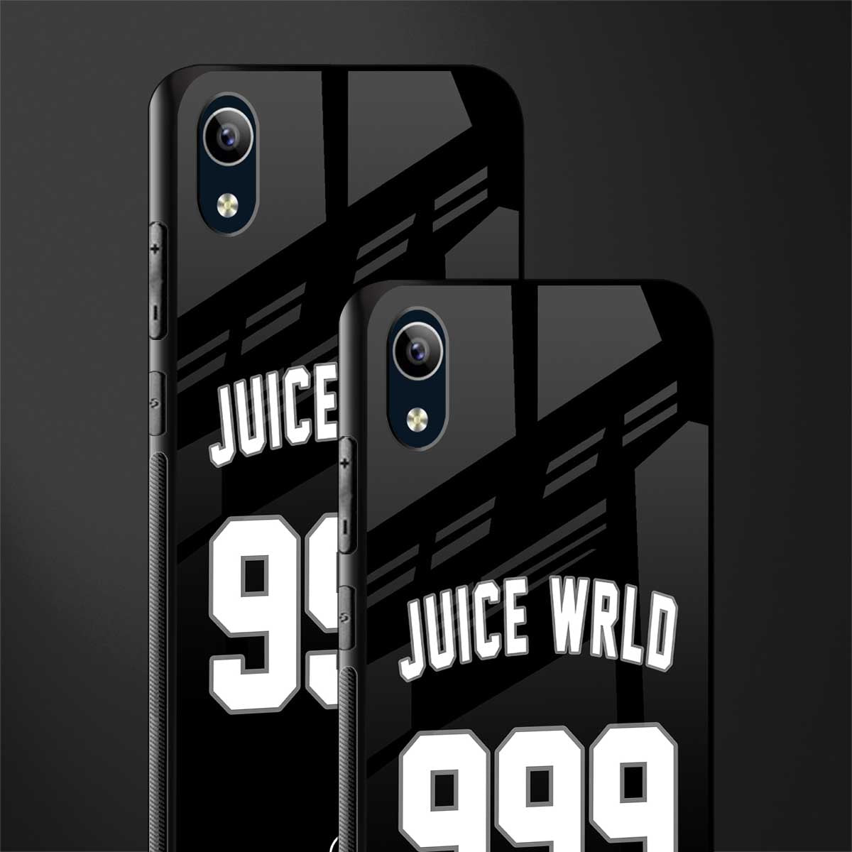 juice wrld 999 glass case for vivo y1s without fingerprint image-2