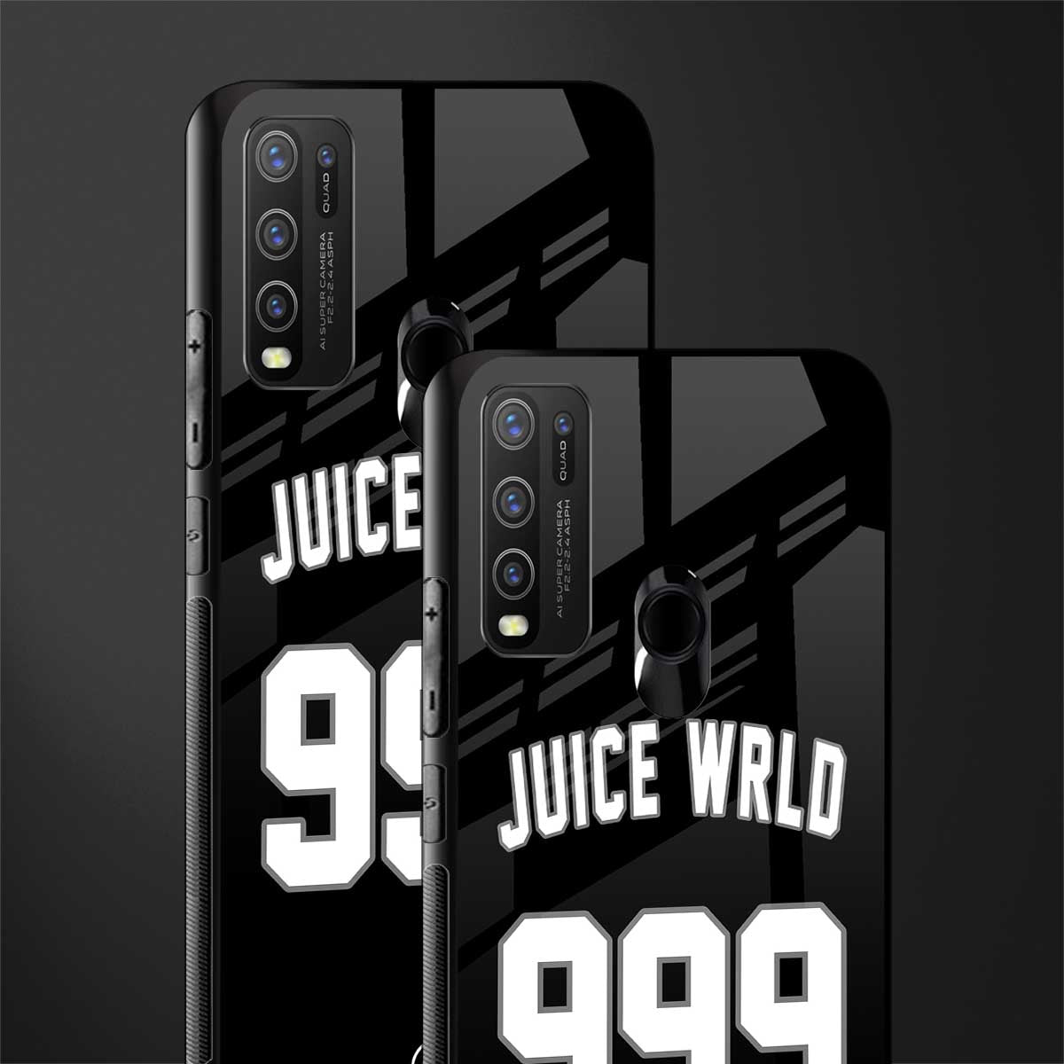 juice wrld 999 glass case for vivo y50 image-2
