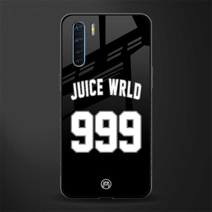 juice wrld 999 glass case for oppo f15 image