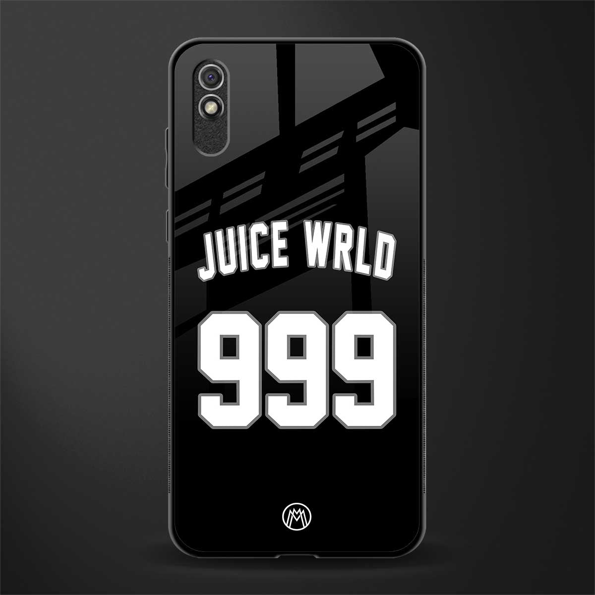 juice wrld 999 glass case for redmi 9i image