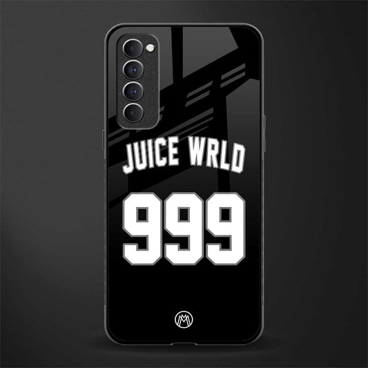 juice wrld 999 glass case for oppo reno 4 pro image