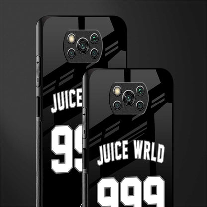 juice wrld 999 glass case for poco x3 image-2