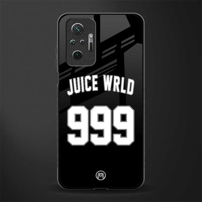 juice wrld 999 glass case for redmi note 10 pro max image