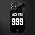 juice wrld 999 glass case for iphone 12 mini image
