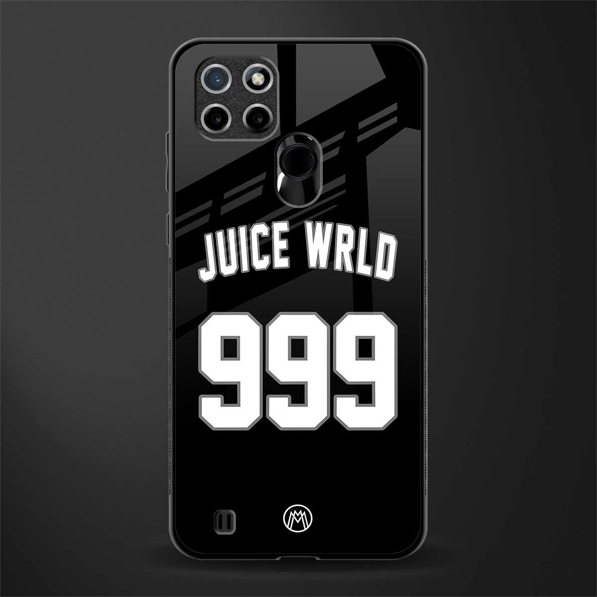 juice wrld 999 glass case for realme c21 image
