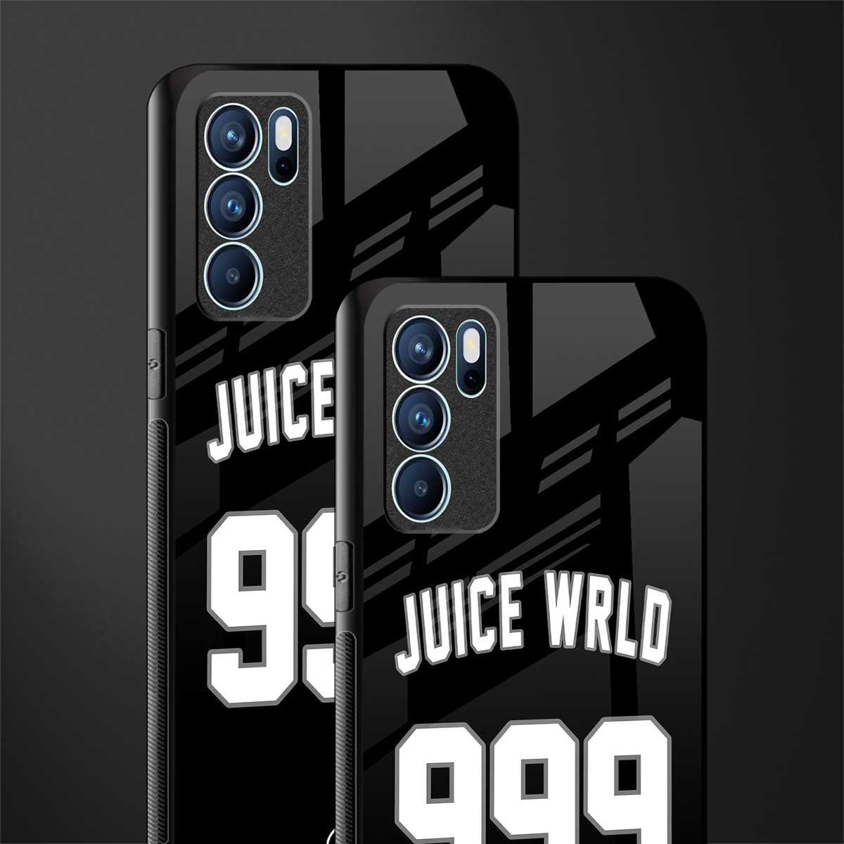 juice wrld 999 glass case for oppo reno6 5g image-2