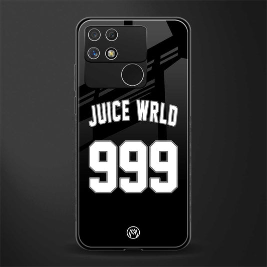 juice wrld 999 back phone cover | glass case for realme narzo 50a