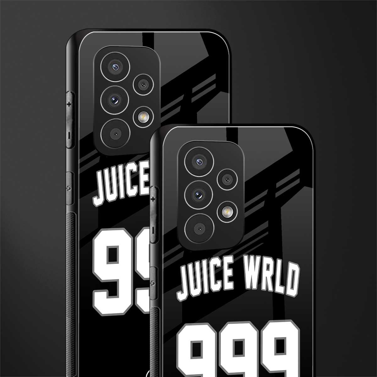 juice wrld 999 back phone cover | glass case for samsung galaxy a73 5g
