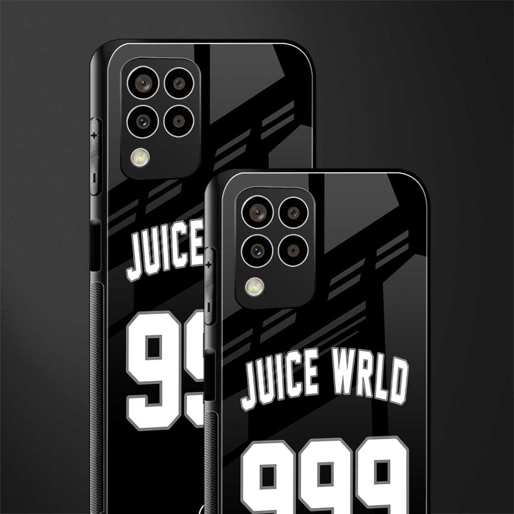 juice wrld 999 back phone cover | glass case for samsung galaxy m33 5g