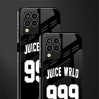 juice wrld 999 back phone cover | glass case for samsung galaxy m33 5g