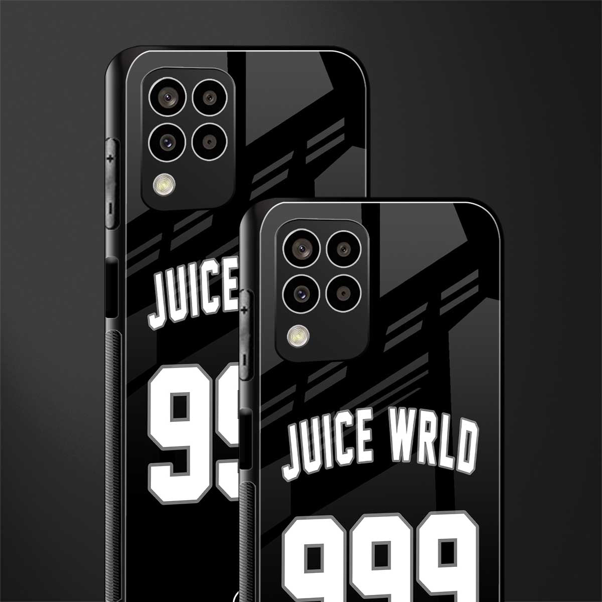 juice wrld 999 back phone cover | glass case for samsung galaxy m33 5g