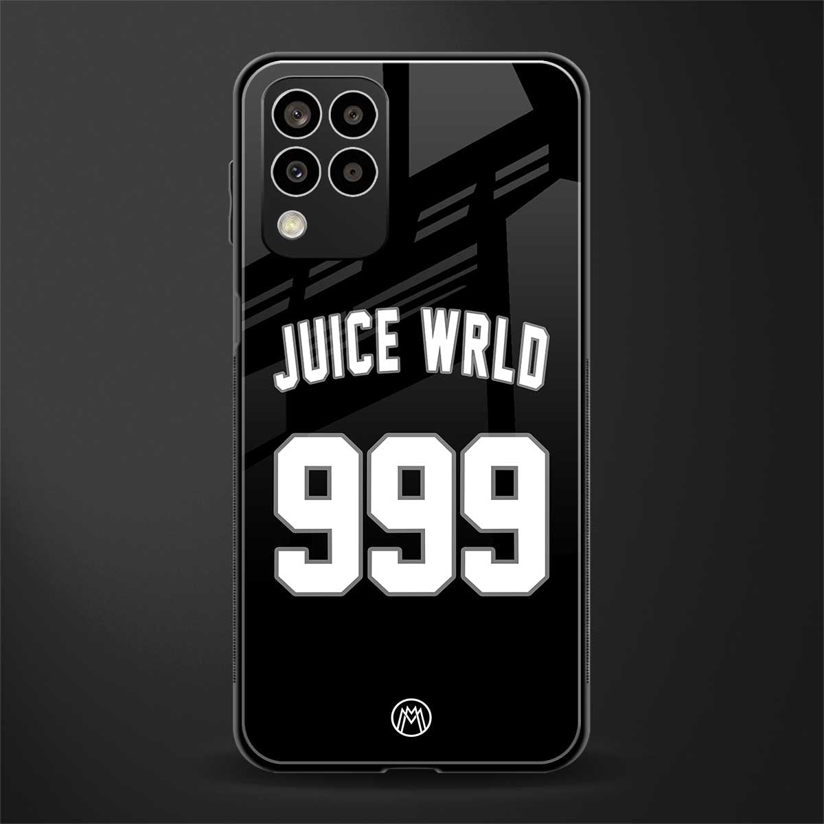juice wrld 999 back phone cover | glass case for samsung galaxy m33 5g