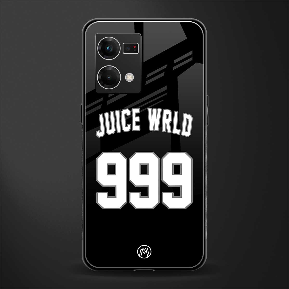juice wrld 999 back phone cover | glass case for oppo f21 pro 4g