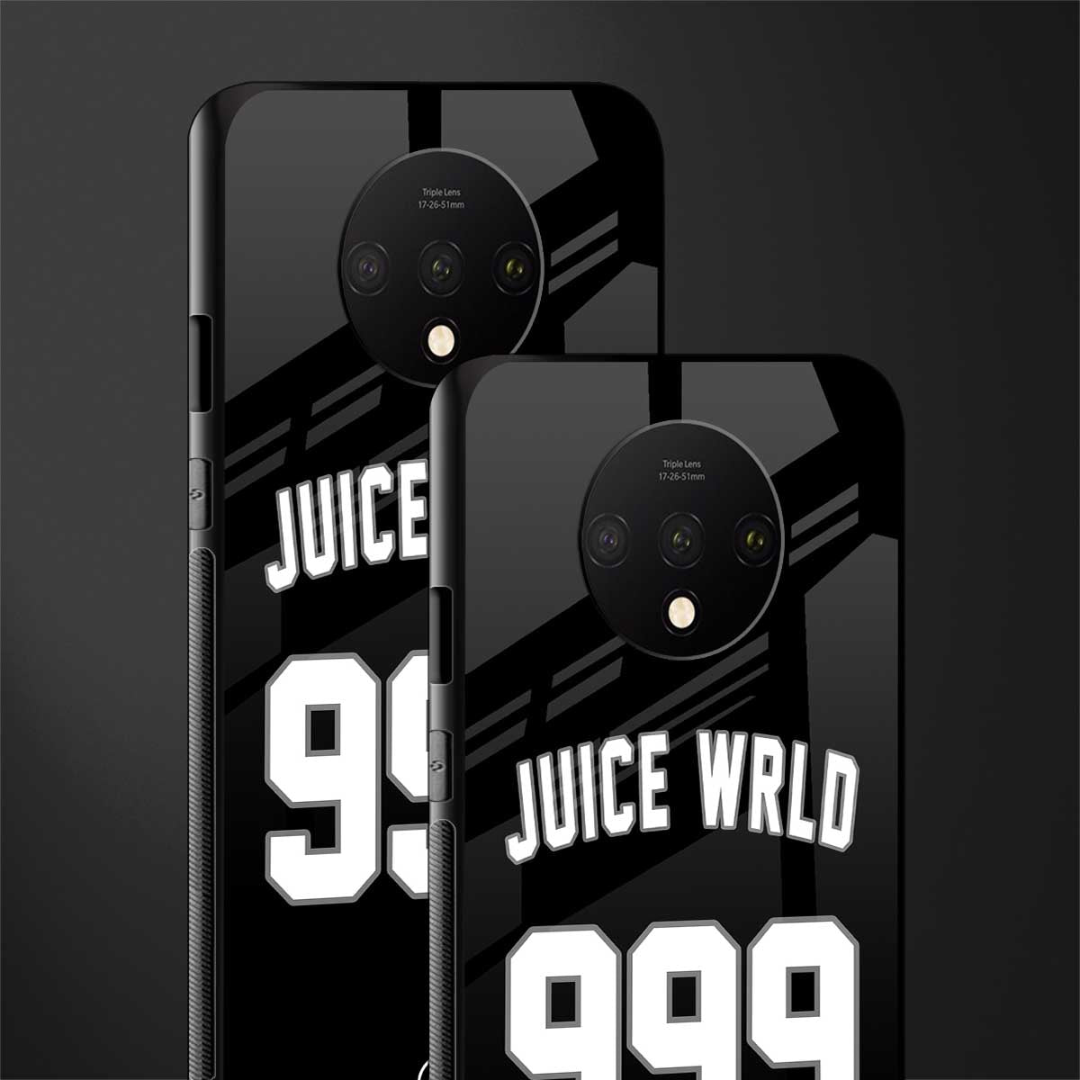 juice wrld 999 glass case for oneplus 7t image-2