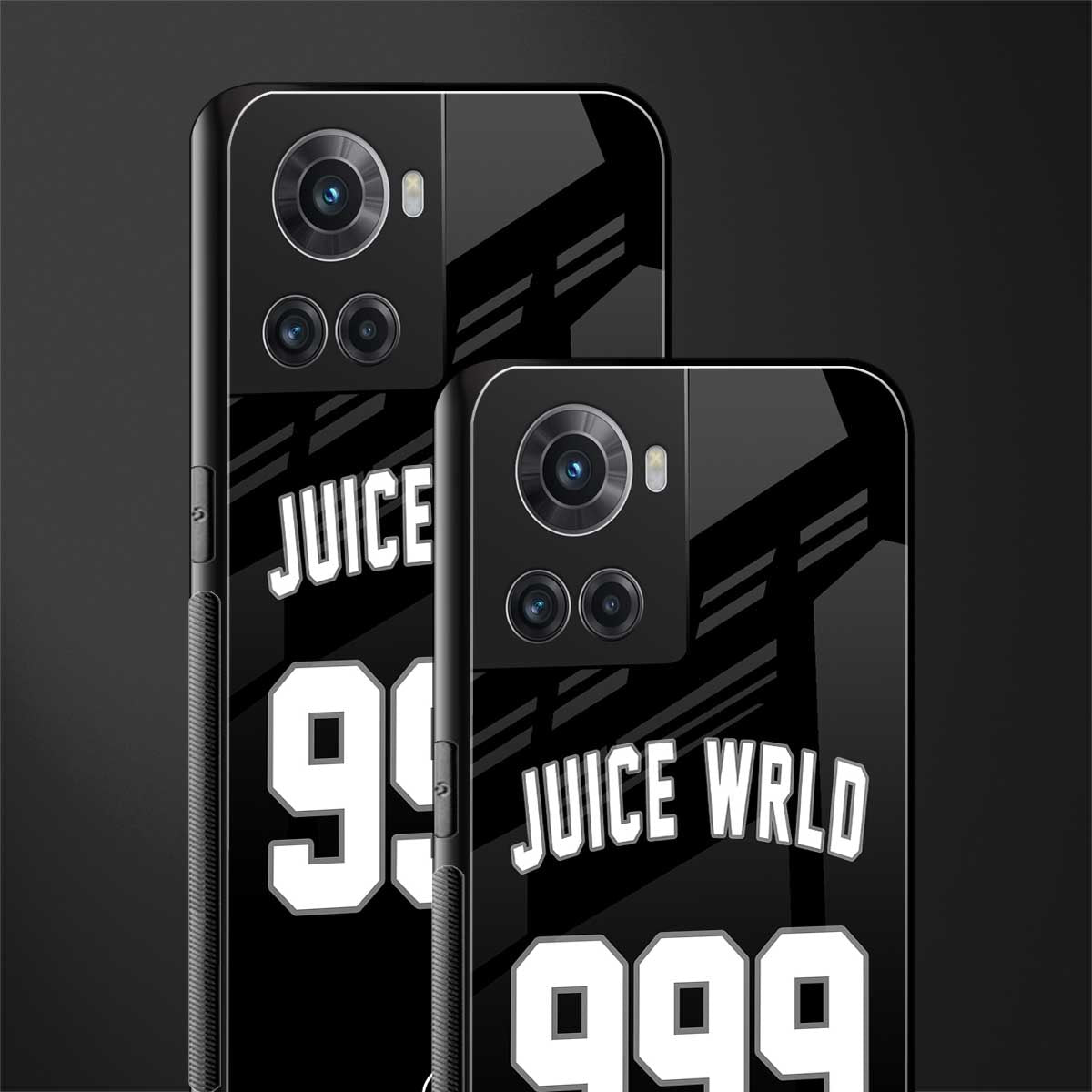 juice wrld 999 back phone cover | glass case for oneplus 10r 5g