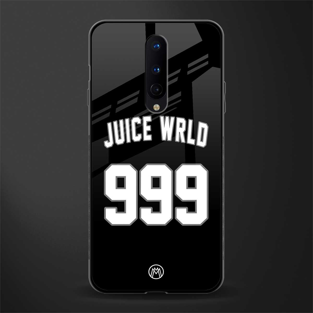 juice wrld 999 glass case for oneplus 8 image