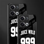 juice wrld 999 back phone cover | glass case for oppo reno 8