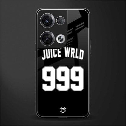 juice wrld 999 back phone cover | glass case for oppo reno 8