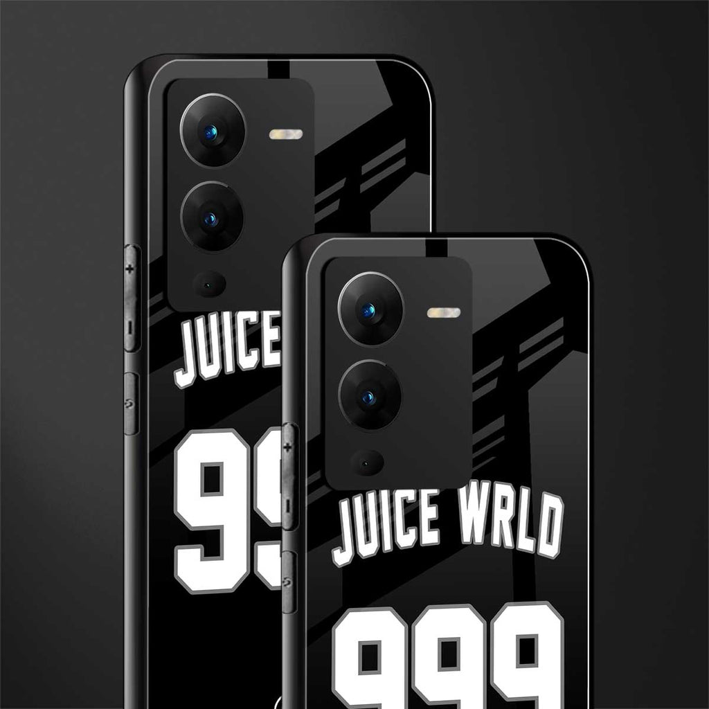 juice wrld 999 back phone cover | glass case for vivo v25 pro 5g
