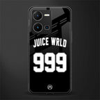 juice wrld 999 back phone cover | glass case for vivo y35 4g