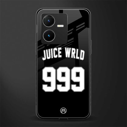 juice wrld 999 back phone cover | glass case for vivo y22