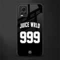 juice wrld 999 back phone cover | glass case for vivo v21e 4g