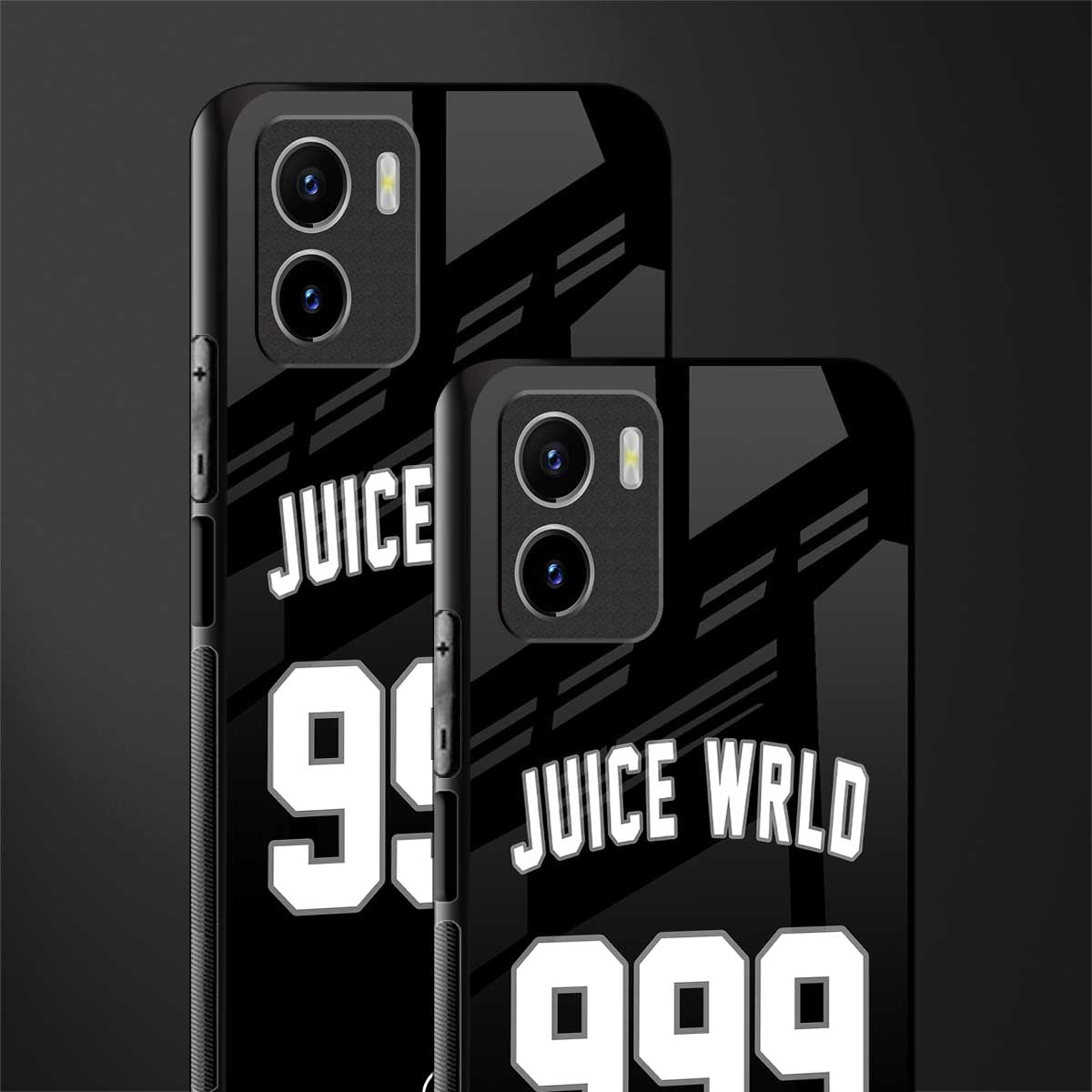 juice wrld 999 back phone cover | glass case for vivo y72