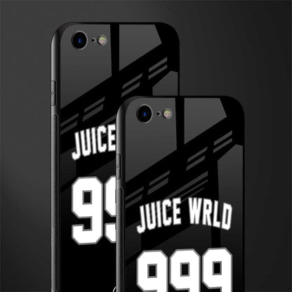 juice wrld 999 glass case for iphone 8 image-2